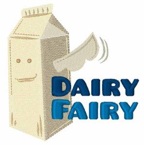 Picture of Dairy Fairy Machine Embroidery Design