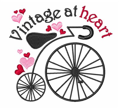 Vintage At Heart Machine Embroidery Design
