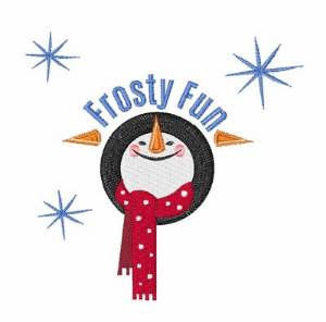 Picture of Frosty Fun Machine Embroidery Design