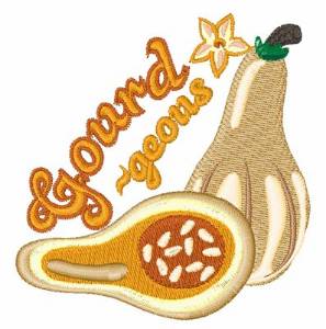 Picture of Gourd-geous Machine Embroidery Design