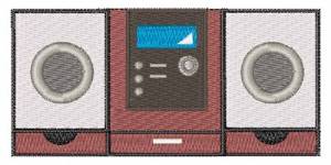 Picture of Stereo Machine Embroidery Design