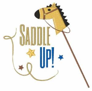 Picture of Saddle Up Machine Embroidery Design
