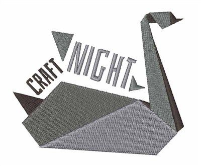 Craft Night Machine Embroidery Design