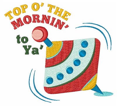 Top O The Mornin Machine Embroidery Design