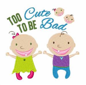 Picture of Too Cute Machine Embroidery Design