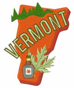 Picture of Vermont Machine Embroidery Design
