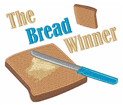 Bread Winner Machine Embroidery Design