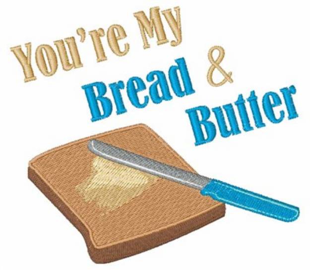 Picture of Bread & Butter Machine Embroidery Design