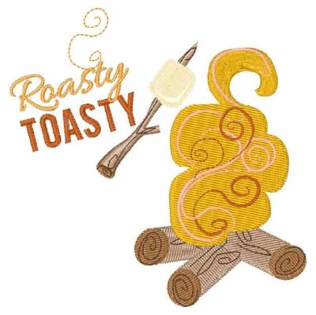 Picture of Roasty Toasty Machine Embroidery Design