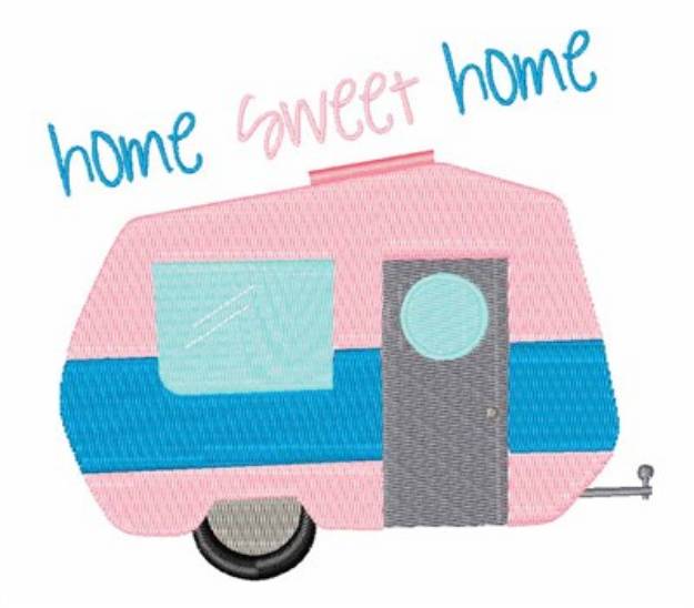 Picture of Home Sweet Home Machine Embroidery Design
