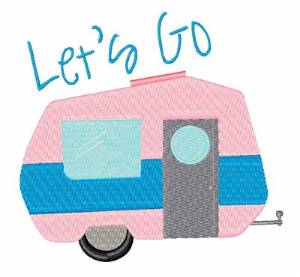 Picture of Lets Go Machine Embroidery Design