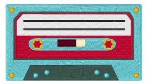 Picture of Cassette Tape Machine Embroidery Design