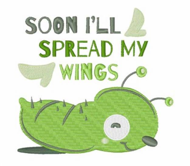 Picture of Spread My Wings Machine Embroidery Design