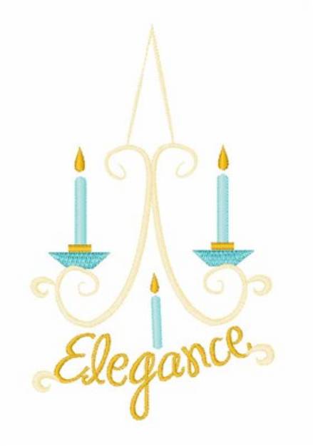 Picture of Elegance Machine Embroidery Design