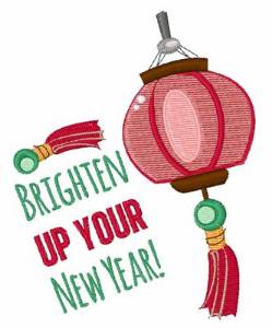 Picture of Brighten New Year Machine Embroidery Design