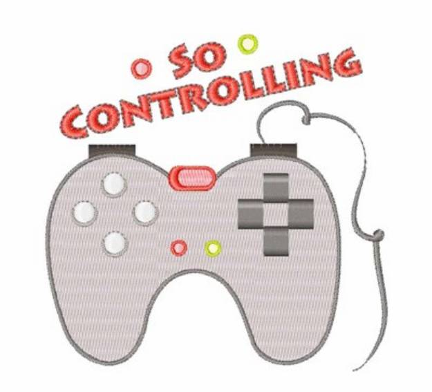 Picture of So Controlling Machine Embroidery Design
