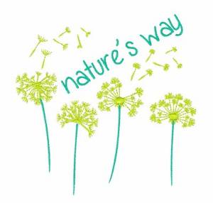 Picture of Natures Way Machine Embroidery Design