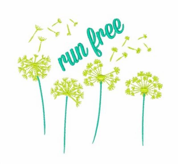 Picture of Run Free Machine Embroidery Design