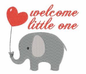 Picture of Welcome Little One Machine Embroidery Design