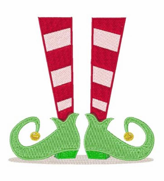 Picture of Elf Feet Machine Embroidery Design