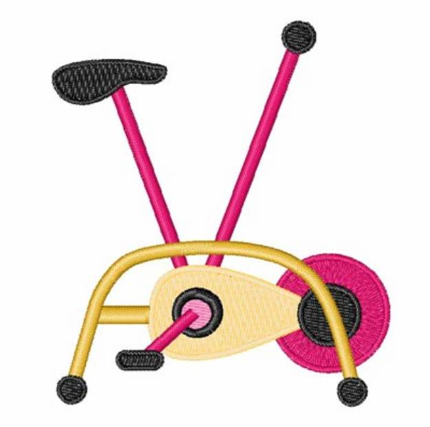 Picture of Exercise Bike Machine Embroidery Design