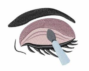 Picture of Eye Makeup Machine Embroidery Design