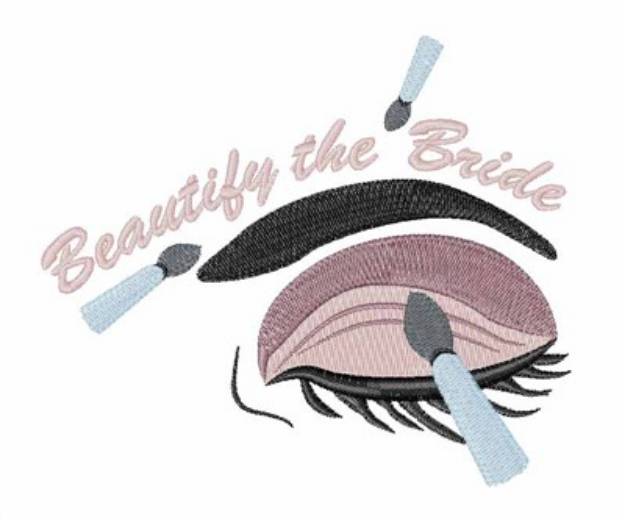 Picture of Beautify The Bride Machine Embroidery Design