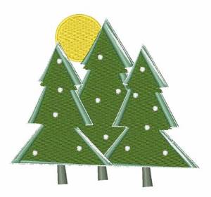 Picture of Holiday Trees Machine Embroidery Design
