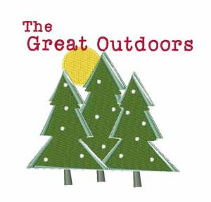Picture of Great Outdoors Machine Embroidery Design