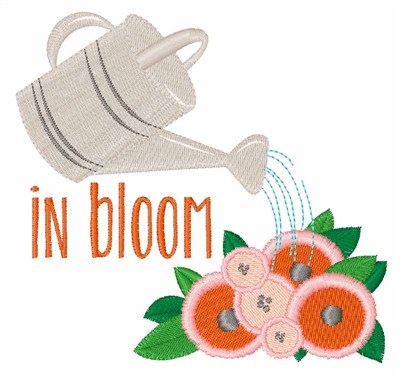 In Bloom Machine Embroidery Design