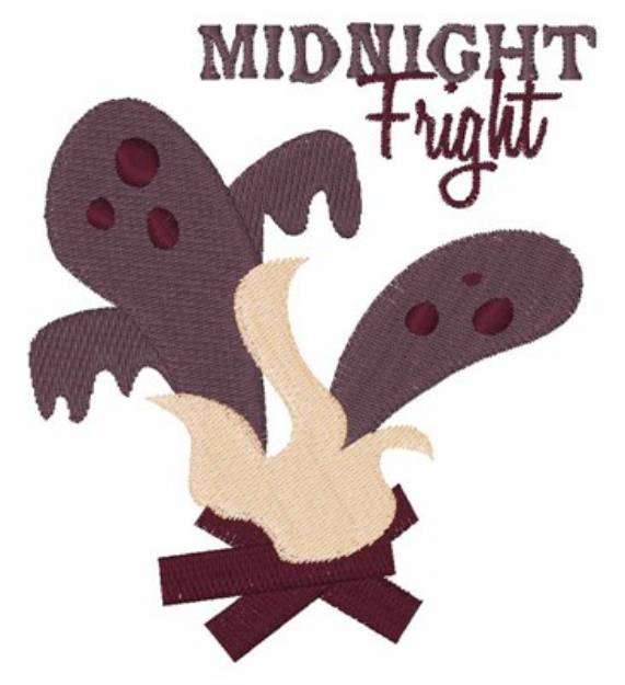 Picture of Midnight Fright Machine Embroidery Design