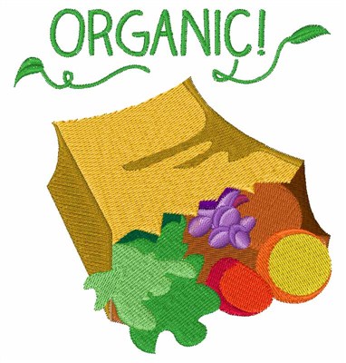 Organic Machine Embroidery Design
