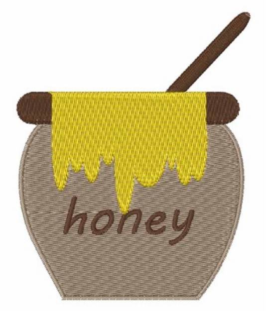 Picture of Honey Pot Machine Embroidery Design