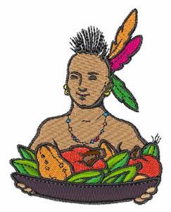 Picture of Indian Harvest Machine Embroidery Design