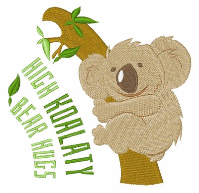 High Koalaty Machine Embroidery Design