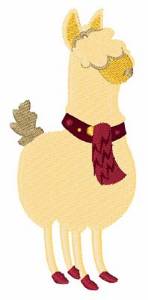 Picture of Holiday Llama Machine Embroidery Design