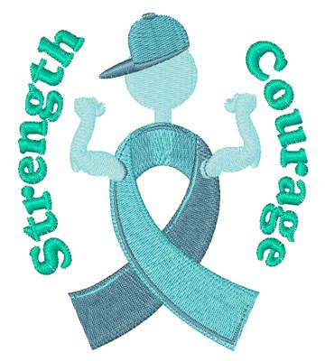 Strength Courage Machine Embroidery Design