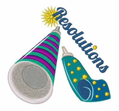 Resolutions Machine Embroidery Design