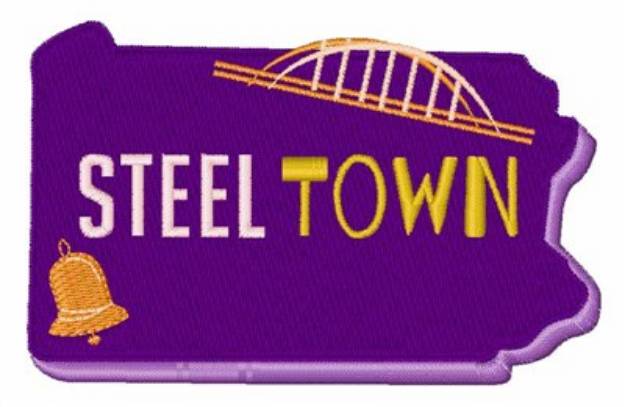 Picture of Steel Town Machine Embroidery Design