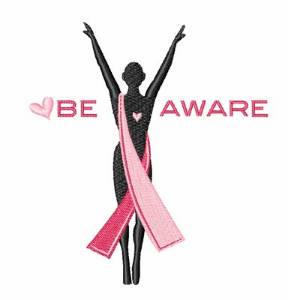 Picture of Be Aware Machine Embroidery Design