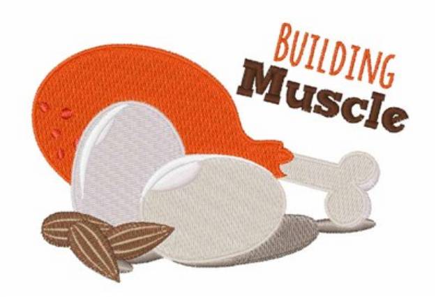 Picture of Building Muscle Machine Embroidery Design
