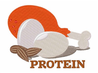 Protein Machine Embroidery Design