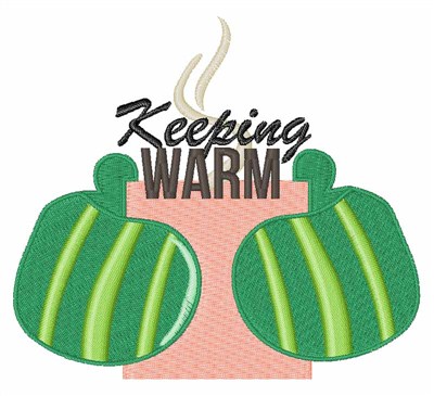Keeping Warm Machine Embroidery Design