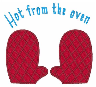 Hot From The Oven Machine Embroidery Design