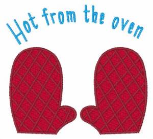 Picture of Hot From The Oven Machine Embroidery Design