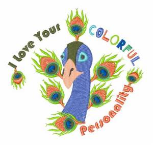 Picture of Colorful Personality Machine Embroidery Design