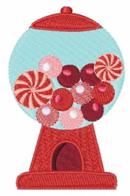 Picture of Candy Machine Machine Embroidery Design