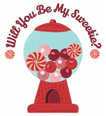 Be My Sweetie Machine Embroidery Design