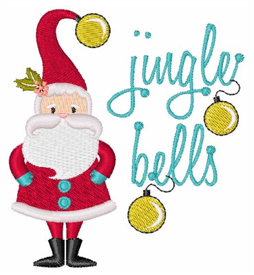 Jingle Bells Machine Embroidery Design