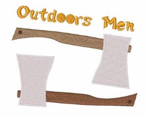 Picture of Outdoors Men Machine Embroidery Design
